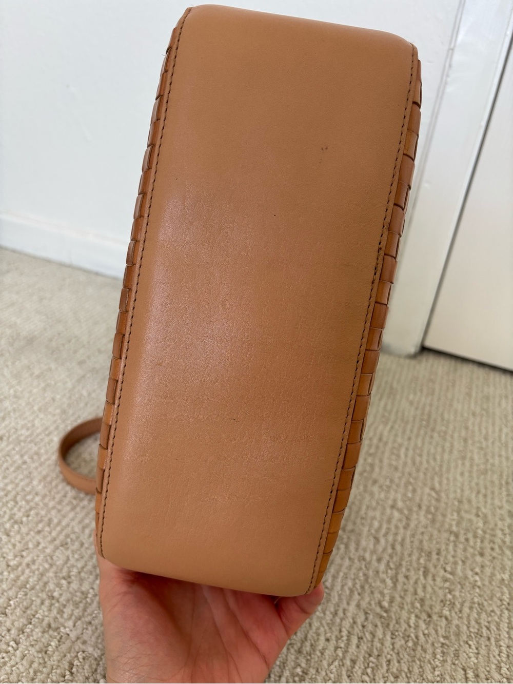 Fossil Woven Leather Bag - Picture 3 of 11